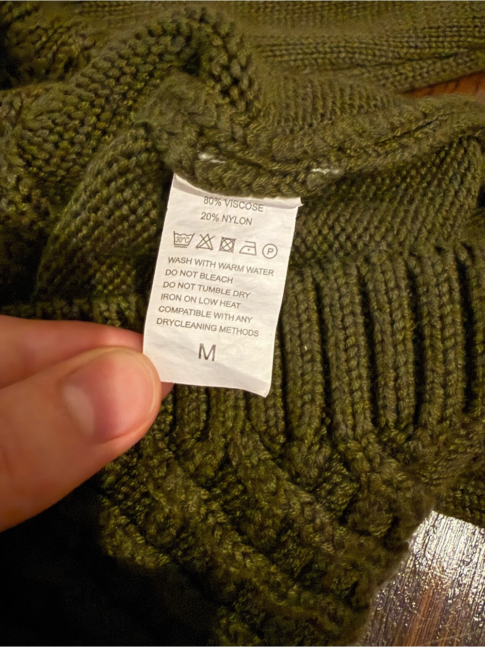 Dark Green Sweater - Picture 4 of 4